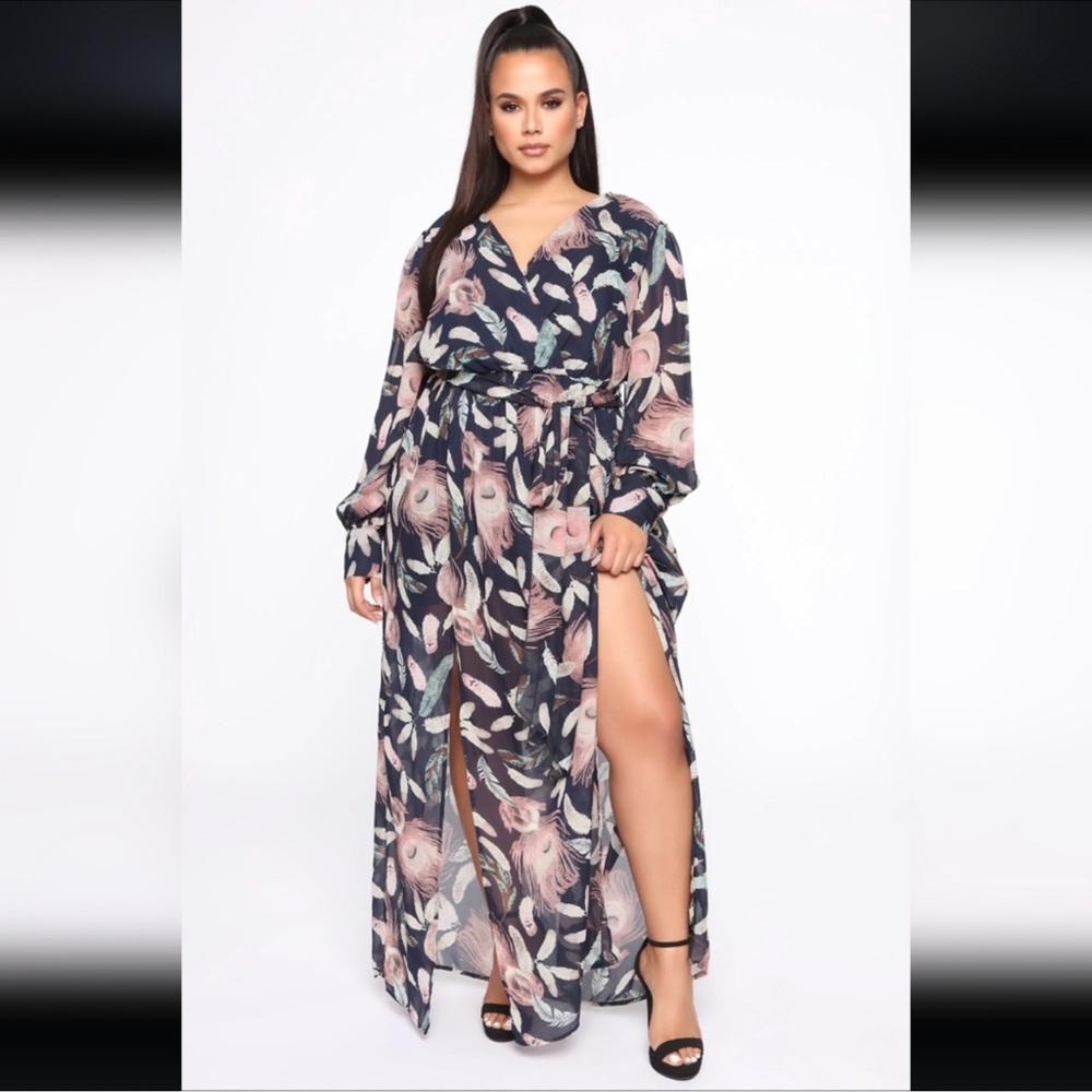 Fashion Nova Brunch Date Dress Maxi Dress